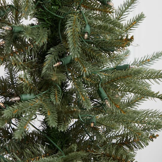 4.5ft. Pre-Lit Artificial Christmas Tree, Clear Lights